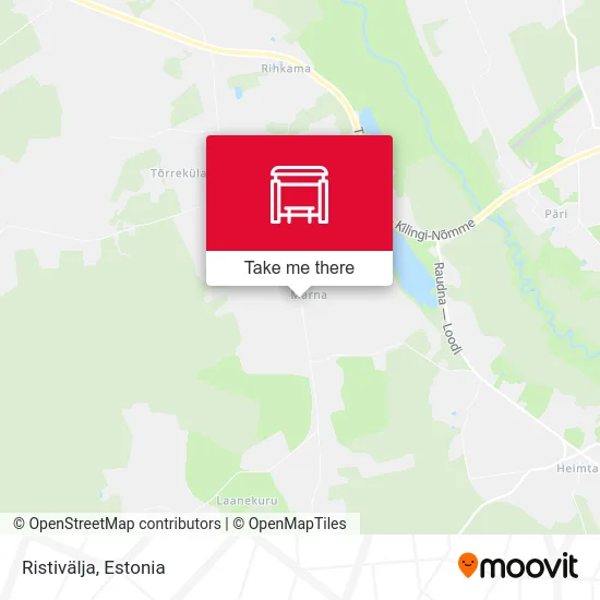 Карта Ristivälja