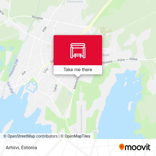 Карта Arhiivi
