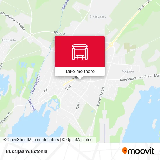 Карта Bussijaam