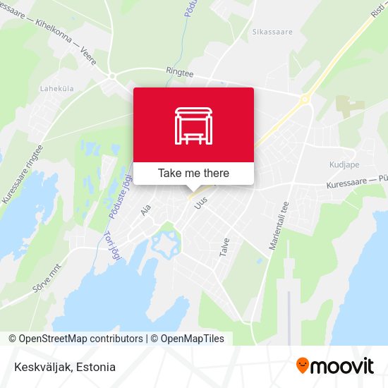 Карта Keskväljak