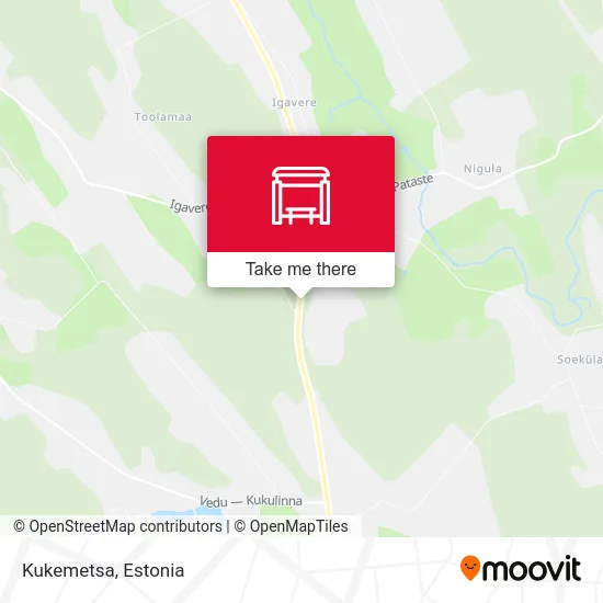 Карта Kukemetsa