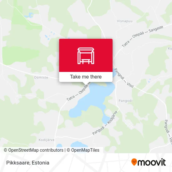 Карта Pikksaare