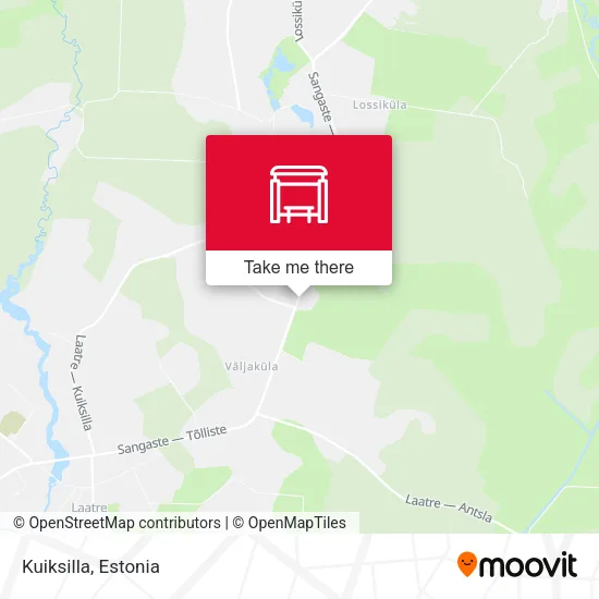 Карта Kuiksilla