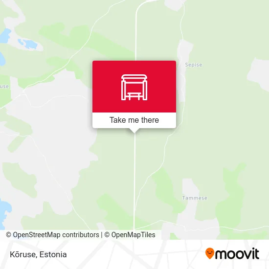 Карта Kõruse