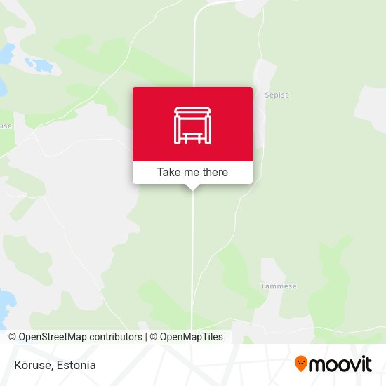 Карта Kõruse