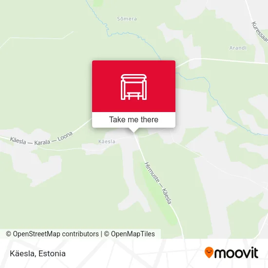 Карта Käesla