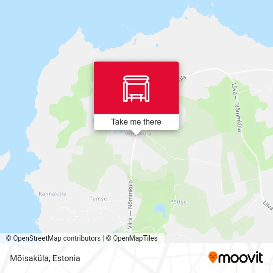 Карта Mõisaküla