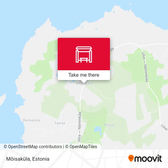 Карта Mõisaküla