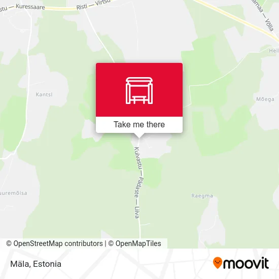 Карта Mäla