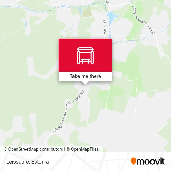 Карта Leissaare