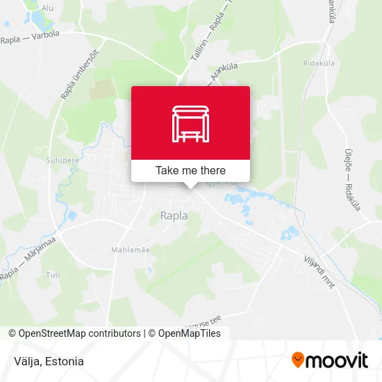 Карта Välja