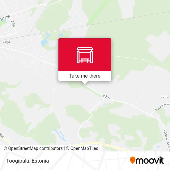 Карта Toogipalu