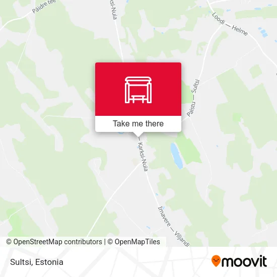Карта Sultsi