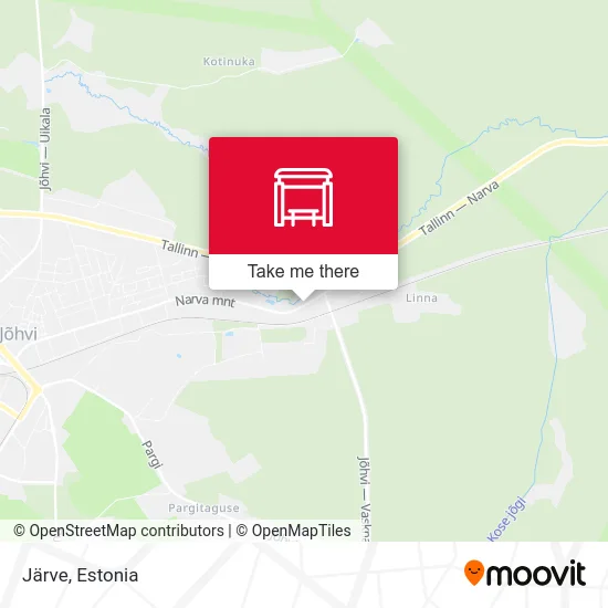 Карта Järve