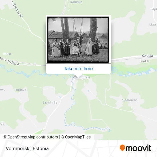 Карта Võmmorski