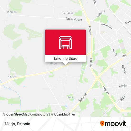 Карта Märja