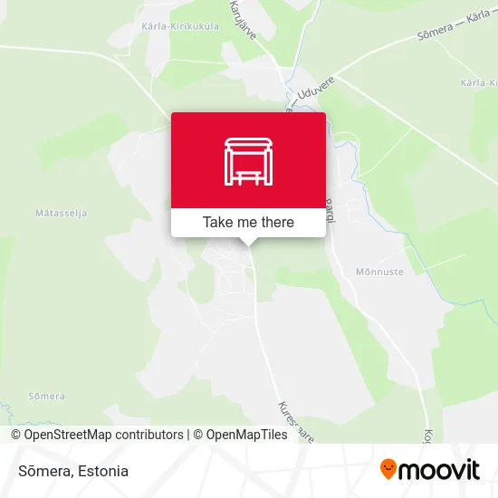 Карта Sõmera