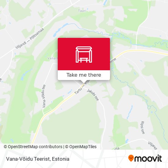 Vana-Võidu Teerist map