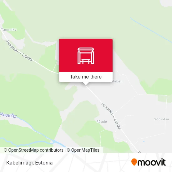 Карта Kabelimägi