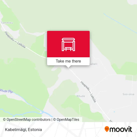 Карта Kabelimägi