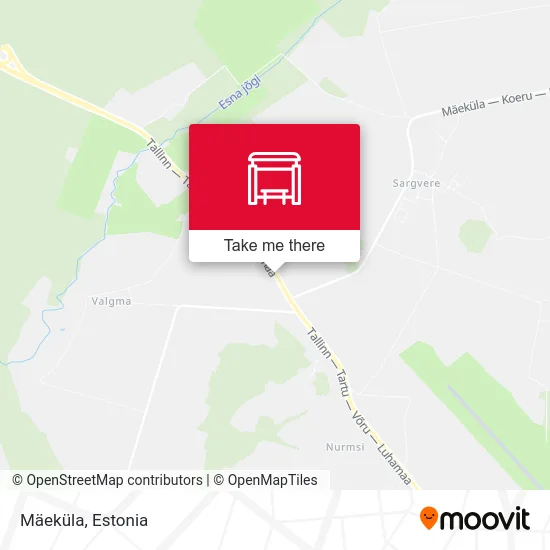 Карта Mäeküla