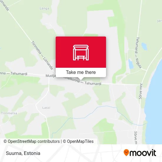 Карта Suurna