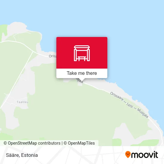 Карта Sääre