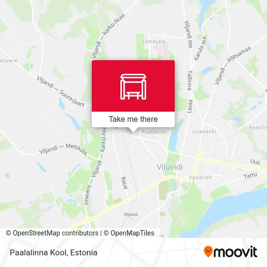 Карта Paalalinna Kool