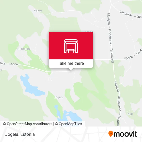 Карта Jõgela