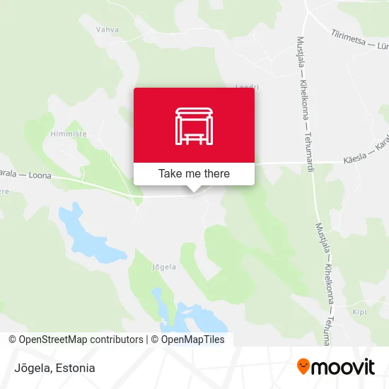 Карта Jõgela