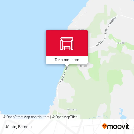 Карта Jõiste