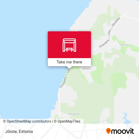 Карта Jõiste