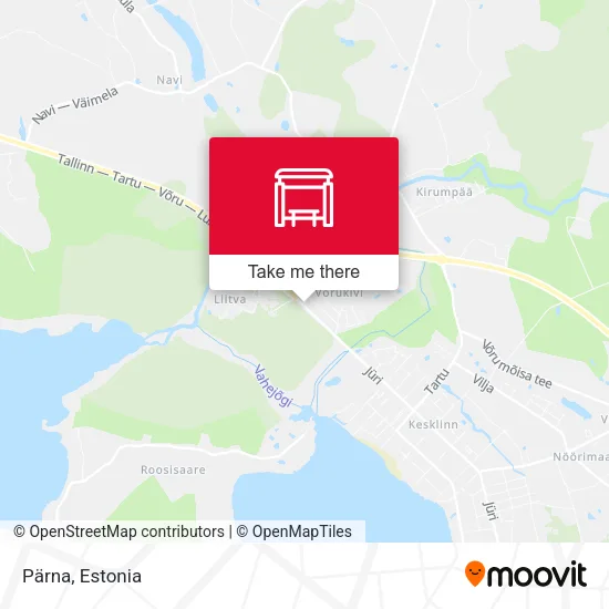 Карта Pärna