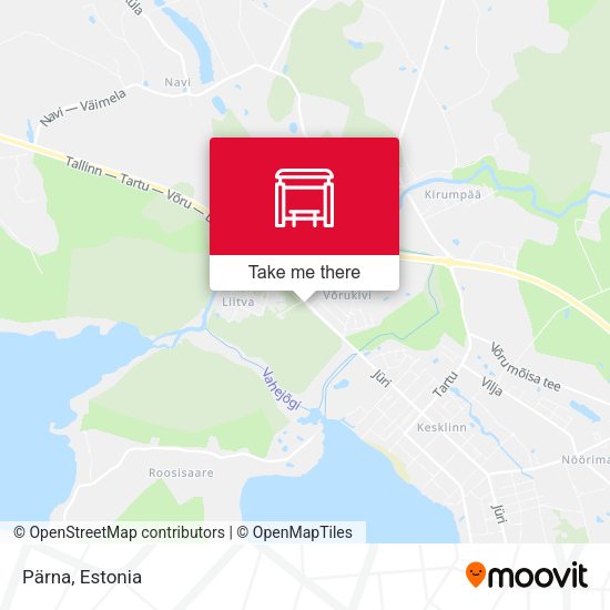 Карта Pärna