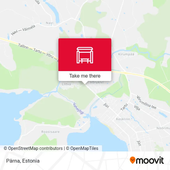 Карта Pärna