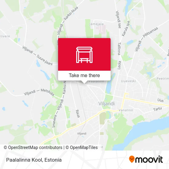 Карта Paalalinna Kool