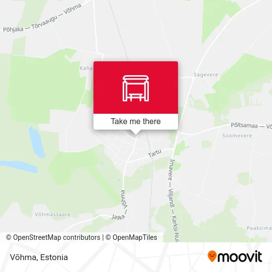 Võhma map