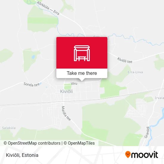 Карта Kiviõli