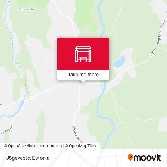 Карта Jõgeveste