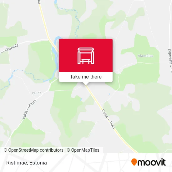 Карта Ristimäe