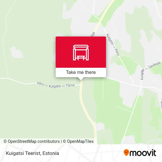 Карта Kuigatsi Teerist