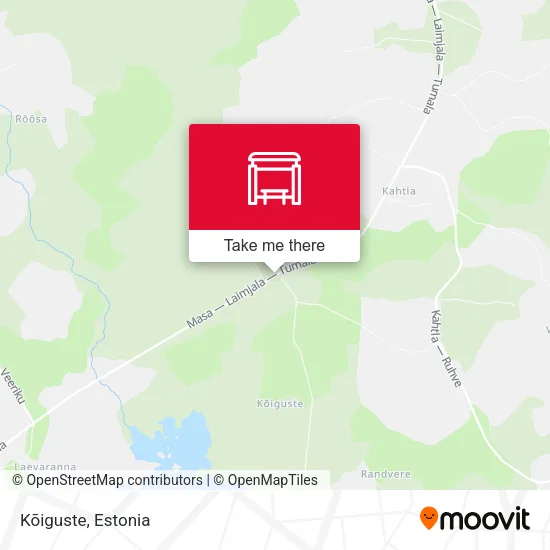 Карта Kõiguste