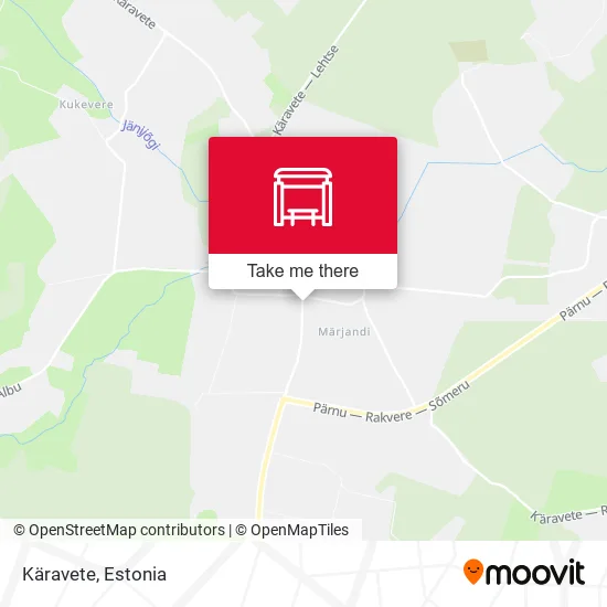 Карта Käravete
