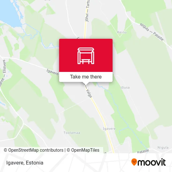 Карта Igavere