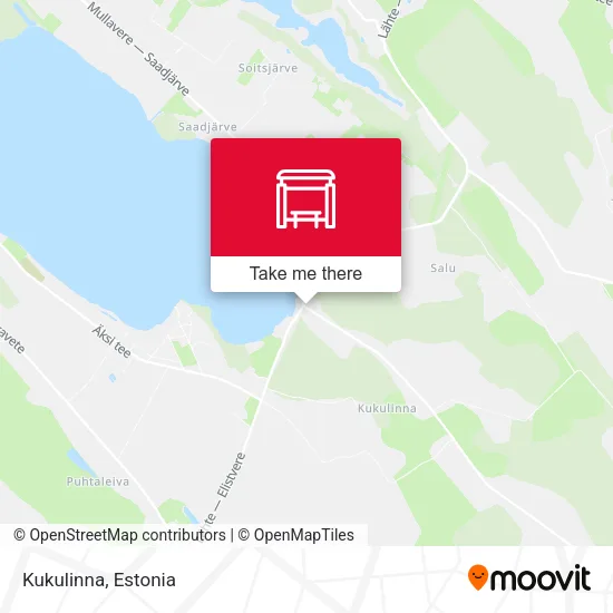 Карта Kukulinna