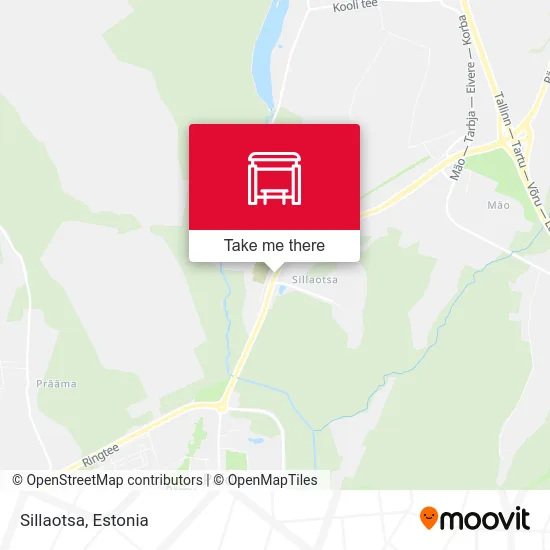 Карта Sillaotsa