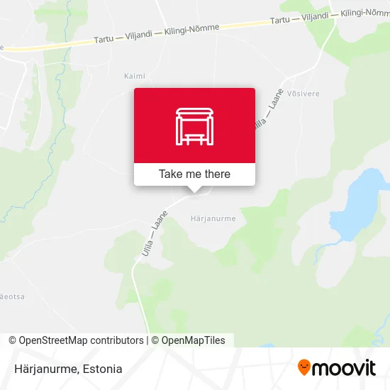 Карта Härjanurme