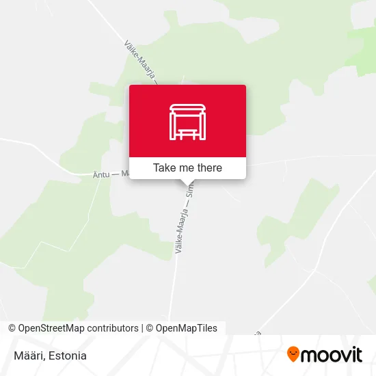 Карта Määri