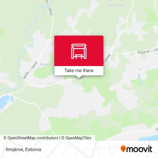 Карта Ilmjärve