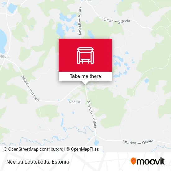 Карта Neeruti Lastekodu
